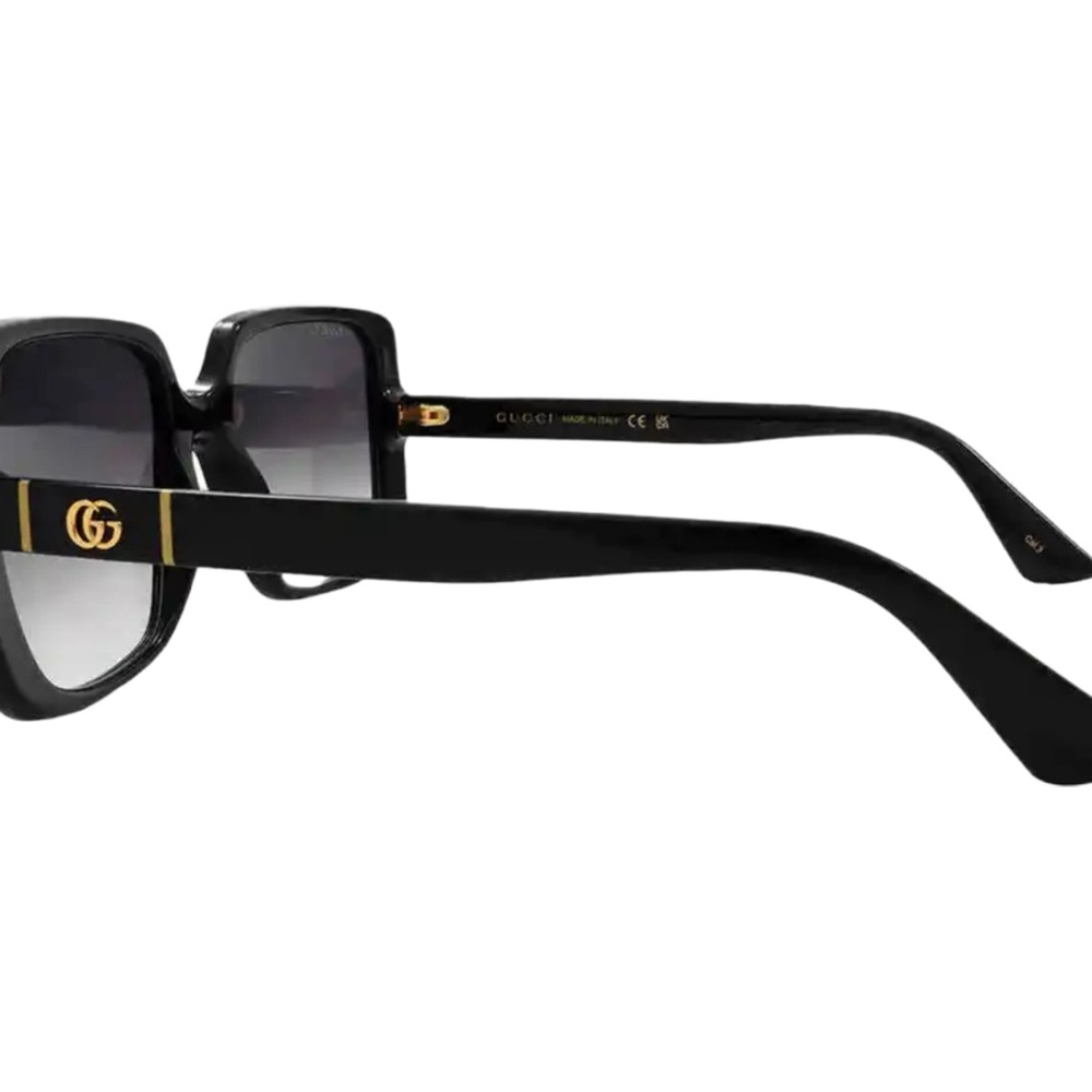 oversized black Gucci square sunglasses | authentic - Picture 6 of 9
